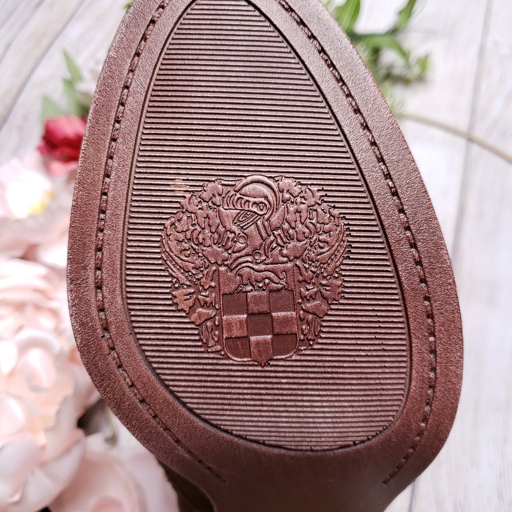 Vince Camuto Tan Suede Ankle Boots - Picture 5 of 7